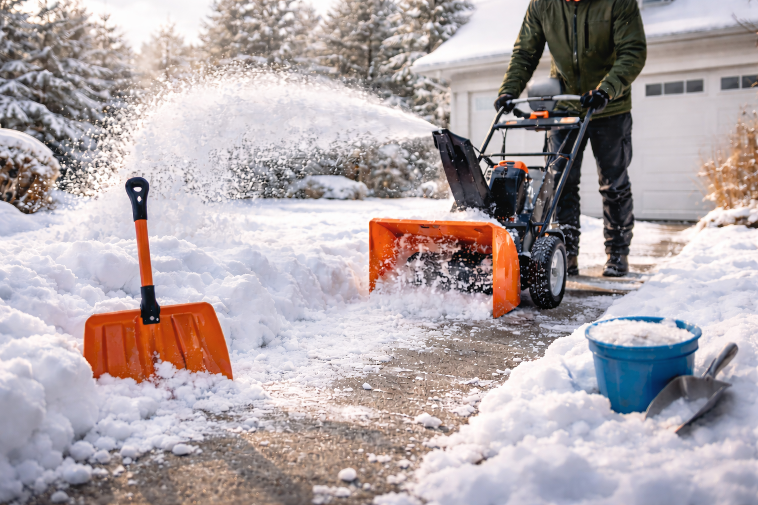 Winterdienst: Schneeräumen